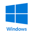 Das blaue Windows-Logo